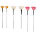 essenavita fan mask brush set of 6 pieces mask application fan brush glycolic fan brush boar head fan brush