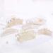 NAISEIR Pearl Hair Claw Clips Set - Large Non Slip Jaw Clips for Women and Girls (5PCS) - Buy Online on GoSupps.com