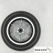 Wheelchair Wheels Wheelchair Front Castor Wheelchair Wheel Replacement Wheelchair Accessories 1pcs Power Wheelchair Front Wheel Black Aluminum Front Wheel - Buy Online on GoSupps.com
