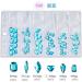 FEIlei 60Pcs Flatback Diamonds Jewelry Nail Art Rhinestones Decorations Manicure Charms - Buy Online on GoSupps.com