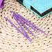Women Micro Disposable Extension Mascara Brush Eyelash Glue Cleaning Stick 100PCS/Bag(Purple) - Buy Online on GoSupps.com
