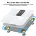 Healthkeep Body Fat Scale with Large VA Display 15 Body Datas with Heart Rate Smart Weight Scale Compatible with iOS & Android Max 400lb/180kg/28st 28cm White - Buy Online on GoSupps.com