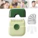 Trimpocket Hair Trimmer/Comb Kids Zilarr 2-in-1 Hair Trimmer & Manual Bangs Trimmer Comb Double-Sided Razor Cutter with Cover Blades Replaceable (Green)