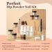 Modelones 20 Pcs Dip Powder Nail Kit Starter - 8 Fall Nude Brown Colors - Acrylic Dipping System with Essential Tools for French Manicure - Buy Online on GoSupps.com