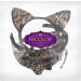 FRCOLOR Cat Ears Headband and Cat Eye Mask Leopard Black Halloween Make Up Cosplay Party Favors for Adults Kids - Buy Online on GoSupps.com