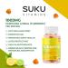 SUKU Turmeric Curcumin Gummies Sugar Free Vegan Curcumin Supplement Gummy with Black Pepper Protects Liver Improves Digestion Reduces Inflammation & Joint Pain Lemon Lime Flavour (60 Gummies) - Buy Online on GoSupps.com