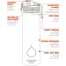 Ion8 1L Stainless Steel Drinking Bottle - Leak-Proof One-Hand Opening Dishwasher-Safe Durable & Scratch-Resistant - 1200ml Gray - Buy Online on GoSupps.com