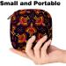Women's Storage Pocket for Menstrual Cup & Makeup - Travel Organizer | Big Capacity | Colorful Pumpkin Sunflower Design | Perfect for Thanksgiving - 4.7x6.6x6.6 in - Buy Online on GoSupps.com