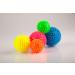 Sport-Tec Hedgehog Ball - Soft Reflexology Massage Ball (10 cm) - Self-Massage Tool in Neon Blue | Perfect for Relaxation & Pain Relief - Buy Online on GoSupps.com