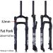 BOLANY 26 Snow Bike Front Fork | Aluminum Alloy Air Gas Fat Fork for 4.0 Tire | Bicycle Accessories - Buy Online on GoSupps.com