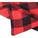 Ichiias Pet Bandana - Stylish Black & Red Plaid Scarf for Dogs & Puppies | Neckerchief Collar Bib (Large) - International Shipping Available - Buy Online on GoSupps.com
