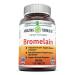Amazing Formulas Bromelain - 500 Mg 120 Tablets (Non GMO,Gluten Free), Proteolytic Enzymes - Supports Dijestion of Proteins - Anti-Inflammatory Properties - Supports Nutrient Absorption* 120 Count (Pack of 1)