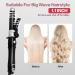 TANSHINE Automatic Rotating Curling Iron 1.1 Inch Large Barrel Hair Waver Curling Wand for Long Hair Electric Auto Big Self Curler with Adjustable Heat Settings Spinning Curling Iron 28mm Barrel Black 1.1IN Black - Buy Online on GoSupps.com