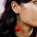 Feylie Cherry Earrings - Stylish Simulated Cherry Drop Earrings for Fashionable Women & Girls - Buy Online on GoSupps.com