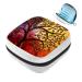 GIAPB Sanitary Napkin Storage Bag Period Bag Tampon Bag Makeup Bag Pad Pouch Abstract Art Tree and Leaf Color49