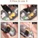 Pill Cutter & Splitter - Safe Tablet Splitter with Stainless Steel Blade 5-Compartment Pill Box | Cut Vitamins & Medications Easily - Buy Online on GoSupps.com
