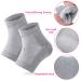 3 Pairs Moisturizing Gel Heel Socks - Open Toe Foot Repair Socks for Women with Dry Hard Cracked Feet - Buy Online on GoSupps.com