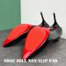 6 Pairs Red Shoe Sole Non Slip Pad Anti Skid Grip Protector - Rubber Heel Bottom Cushion - Buy Online on GoSupps.com