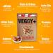 Veggy+ Vegan Protein Powder - Hazelnut Flavor | 900g Rice & Pea Protein with BCAAs | 70% Protein Shake - Buy Online on GoSupps.com