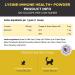 PetHonesty Immune Health Lysine Supplement Powder for Cats - Cat Allergy Relief - Omega 3s & L-Lysine - Chicken & Fish Flavor - Buy Online on GoSupps.com