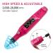 Electric Nail Drill Kit | 20000 RPM Acrylic Nail File & 6 Remover Tools | Portable Nail Polishing Machine Pedicure Set - Buy Online on GoSupps.com
