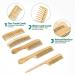 Natural Bamboo Hair Combs Set - Wide & Fine Tooth Styling Comb for Men & Women - Handmade Anti-Static Hairbrush - Heat Resistant Detangling Comb - SouxMux Gift Kit - Buy Online on GoSupps.com
