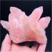 Natural Pink Ghost Quartz Crystal Cluster Raw Gemstone Specimen for Home Office Decoration (Size : 450-500g) - Buy Online on GoSupps.com