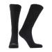 Doctor's Choice Diabetic Non-Binding Active Socks Men's Crew Length Cushioned Performance Sock with Seamless Toe Black Large (Men's Shoe Sizes: 8-12) Large Black - Crew Sock