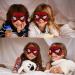 Silk Sleep Mask 2PACK for Kids, Adjustable Head Strap, Ideal for Sleeping, Travel, Parties - 2 Pack - Buy Online on GoSupps.com