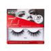 KISS (PRODUCT) RED Lash Couture Triple Push Up Collection 'Teddy' 3D Volume Reusable False Eyelashes with Triple Design Technology Multi-Angles & Lengths Contact Lens Friendly 1 Pair