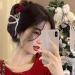 Internet Celebrity Taking Photo Ponytail Hair Claw With Rose Shape Shinning Hair Catch For Woman Teens High Ponytail Hair Clutcher For Woman Thin Hair Hair Clutcher For Woman Small Hair Clutcher Metal rhinestones - Buy Online on GoSupps.com