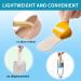 EXCEART Heel Protectors - 3 Pairs Self-Adhesive Silicone Cushion Pads for Women's Heels - Buy Online on GoSupps.com
