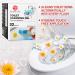 Simple Life Fresh Flower Stamp Toilet Gels Variety Pack - 32 Stamps, Pack of 4 - Limescale & Stain Removal with Air Freshening Scent - Deodorizing Clean - Blue & Yellow - Buy Online on GoSupps.com