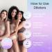 Ecoblossom Silicone Dilator Set | Comfort for Women with Pain | Pelvic Floor Trainer & Expander (Sizes 1-5) - International Shipping Available - Buy Online on GoSupps.com