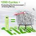 1.2V Ni-MH AAA Rechargeable Batteries 650mAh - Perfect for Outdoor Solar Lights & Garden Lighting (12 Pack - Buy Online on GoSupps.com