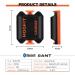 Moofit Cadence Sensor Bluetooth/ANT+ IP67 Waterproof for Cycling - Compatible with Wahoo, Zwift, TacX - Wireless RPM Spin Bike Sensor - Buy Online on GoSupps.com