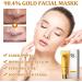 Gold Foil Peel Off Mask Golden Mask Golden Peel Off Face Mask Exfoliating Clean Blackhead Cutin Gold Anti-Aging Face Mask for Deeply Cleans Moisturizing (1 Bottle) - Buy Online on GoSupps.com