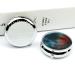 Portable 3 Compartment Pill Box | Travel Pill Organizer for Handbag & Pocket - Vertical Stripe Design - Buy Online on GoSupps.com