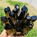 Natural Crystal Rough Crystal Cluster Natural Beatiful Black Quartz Crystal Cluster Specimen (Size : 650-700g) - Buy Online on GoSupps.com