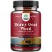 Horny Goat Weed for Male Enhancement - Halal Extra Strength Horny Goat Weed for Men 1590mg Complex with Saw Palmetto L Arginine Panax Ginseng and Tongkat Ali Extract Supplement for Men 90 Servings 180 Count (Pack of 1)