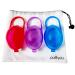 PurePouch BPA-Free Pacifier and Nipple Shield Cases - Set of 3 Girl | Case for Diaper Bag & Stroller | Pacifier Box for Travel | Keeps Baby s Binkies Clean and Accessible by purifyou
