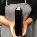 Jukuckv Natural Black Obsidian Obelisk Crystal Wand 400g - Healing Point Tower for Home Decoration - Buy Online on GoSupps.com