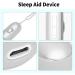 wimony Sleep Aids Device Handheld Calming Sleep Aid Device Microcurrent Sleep Aid for Calm Carry for Anxiety USB Rechargeable for Adults Relieve Insomnia Relieve Stress (Silver) White - Buy Online on GoSupps.com