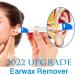 Joruby Health Q-Grips Earwax Remover Kit - Safe Spiral Ear Wax Removal Tool with 16 Pcs Cleaner Tips - Suitable for Men and Women - Blue - Buy Online on GoSupps.com