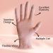 Evridwear Moisturizing Gloves for Sleeping | Touchscreen Cotton Gloves | Eczema Overnight UV Protection - 6 Pairs S/M Pink Color - Buy Online on GoSupps.com