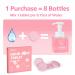 Foaming Hand Soap Refill Tablets - 8 Pack (70 fl oz) | Moisturizing Rose Hand Wash Pods for Soft Hands - Buy Online on GoSupps.com