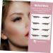  LALAFINA 4 Pairs of Long False Eyelash Eye Makeup Stickers Strip Eyelashes Eyeliner Strip Stickers Sticky Sticky Eyeliner for Men Plastic Lip Gloss Missing Undress - Buy Online on GoSupps.com