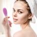 Facial Scrubber for Face | Handheld Finger Gentle Facial Scrubber | Space Saving Face Wash Brush for Travel Soft Face Cleansing Brush for Cleansing Shakven Rolan Purple - Buy Online on GoSupps.com