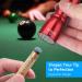 eSynic Professional Pool Cue Tips Shaper Set - 3 in 1 Tool for Billiard Cue, Accessories Gift - Red Color - Buy Online on GoSupps.com
