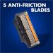 Gillette ProGlide Razor Blades Men Pack of 8 Razor Blade Refills with Precision Trimmer 5 Anti-Friction Blades (Packaging May vary) - Buy Online on GoSupps.com